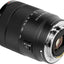 Sony E 18–135 mm f/3,5–5,6 OSS-Objektiv SEL18135 (weiße Box) – 7-teiliges Zubehörpaket