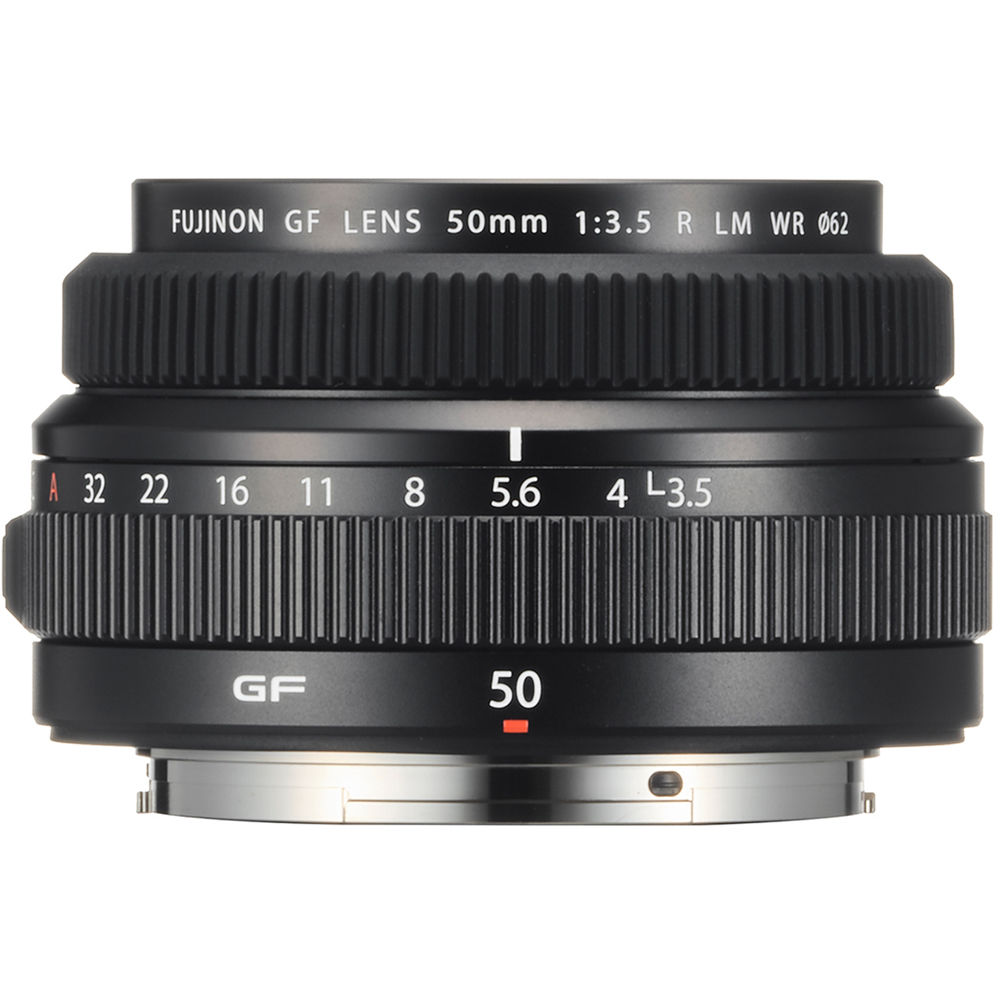 FUJIFILM GF 50mm f/3.5 R LM WR Objektiv 600021097 - 7-teiliges Zubehörpaket