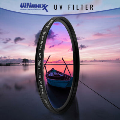 58mm UV Digital Ultraviolett Objektiv Glasfilter 58mm Nikon Canon Sony Panasonic