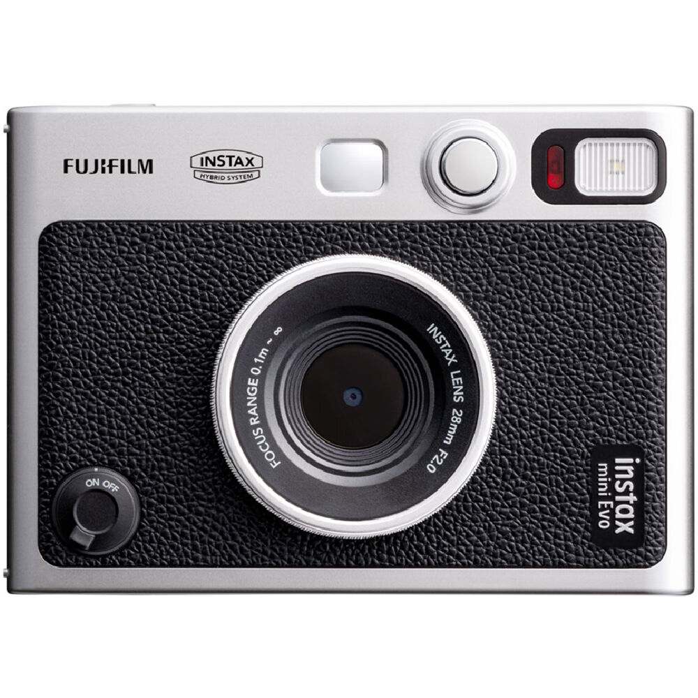 FUJIFILM INSTAX MINI EVO Hybrid Sofortbildkamera 16745183 - 6-teiliges Zubehörpaket