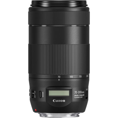 Canon EF 70-300mm f/4-5.6 IS II USM Objektiv 0571C002 - 8-teiliges Zubehörpaket