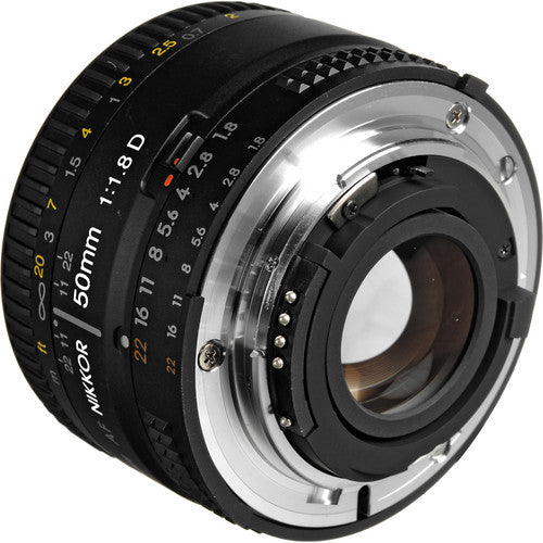 Nikon AF NIKKOR 50 mm 1:1,8D Autofokus-Objektiv – 2137