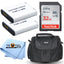 Battery Accessory Bundle Kit for Olympus Tough TG4 TG5 TG6 Ricoh GR Digital III