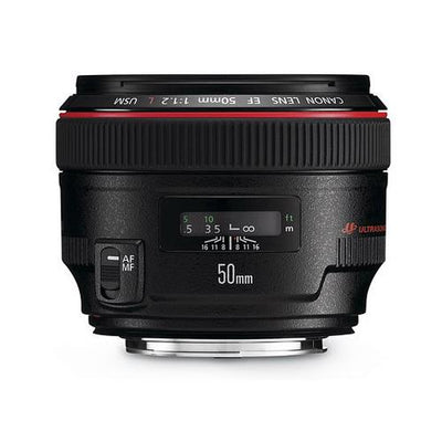 Canon EF 50mm f/1.2L USM Objektiv (Schwarz) – 1257B002