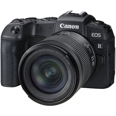 Canon EOS RP spiegellose Kamera mit 24-105 mm f/4-7.1 Objektiv + 32 GB + Blitzpaket