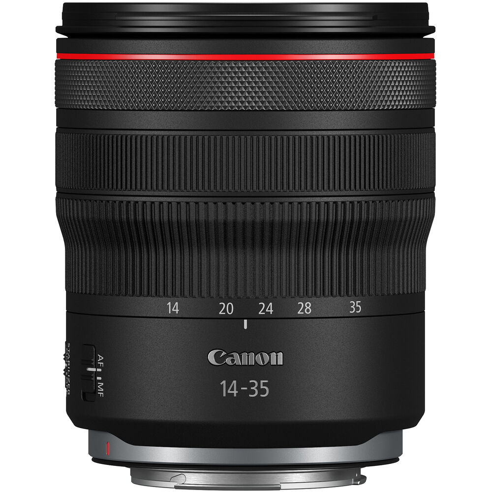 Canon RF 14-35mm f/4L IS USM Objektiv 4857C002 - 10-teiliges Zubehörpaket