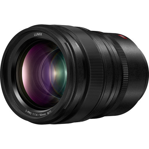 Panasonic Lumix S PRO 50 mm f/1.4 Objektiv S-X50 Objektiv - 10-teiliges Zubehörpaket