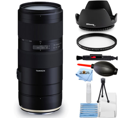 Tamron 70–210 mm f/4 Di VC USD-Objektiv für Canon EF – Essential UV-Filterpaket