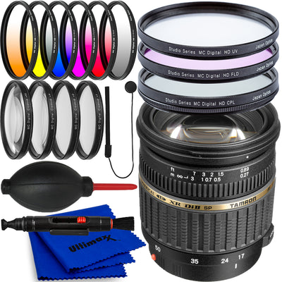 Tamron Zoom Wide Angle SP AF 17-50mm f/2.8 XR Di II LD Aspherical IF Lens Bundle