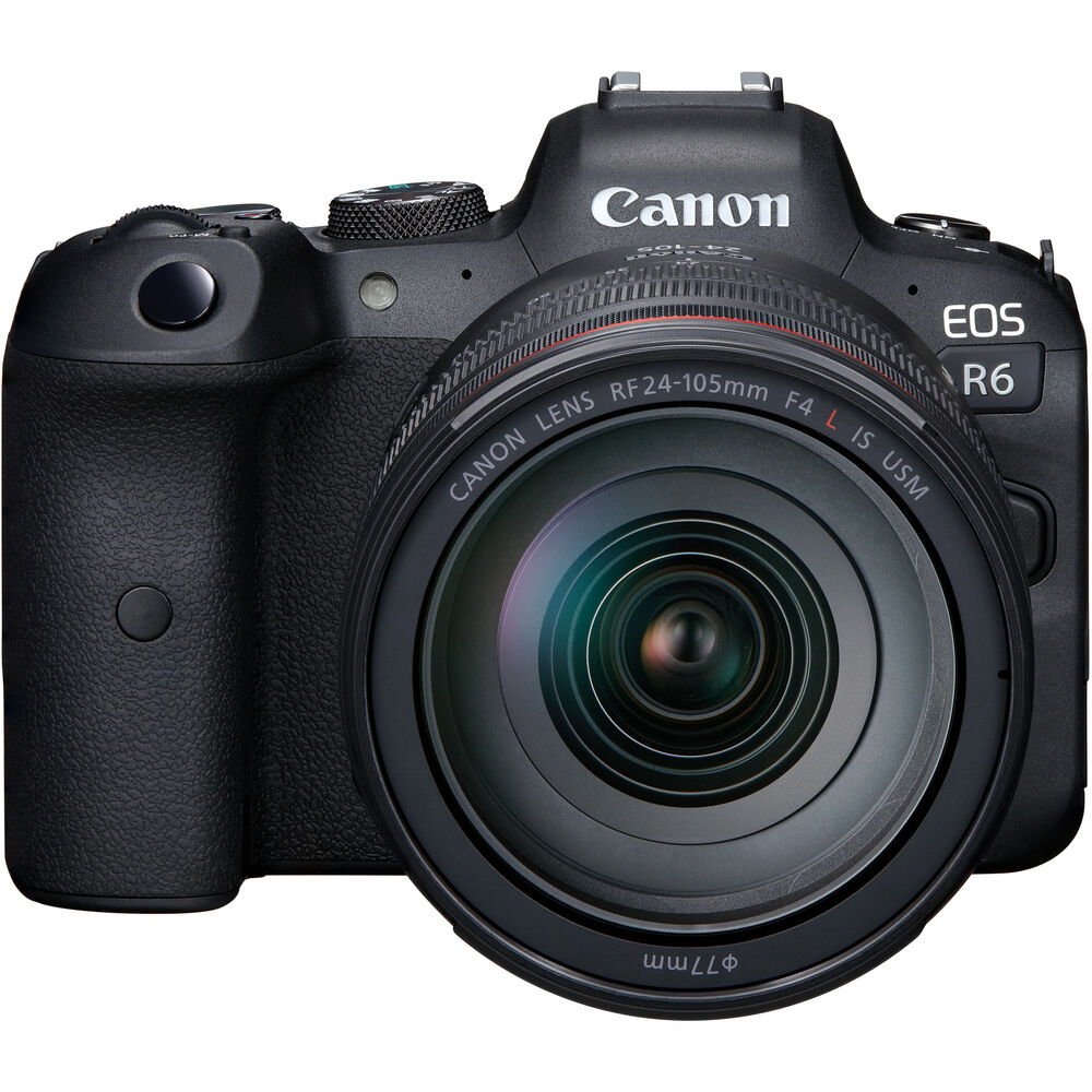 Canon EOS R6 spiegellose Kamera mit 24-105 mm f/4 Objektiv - 4082C012