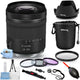 Canon RF 24-105mm f/4-7.1 IS STM Lens 4111C002 - 10PC Accessory Bundle Canon