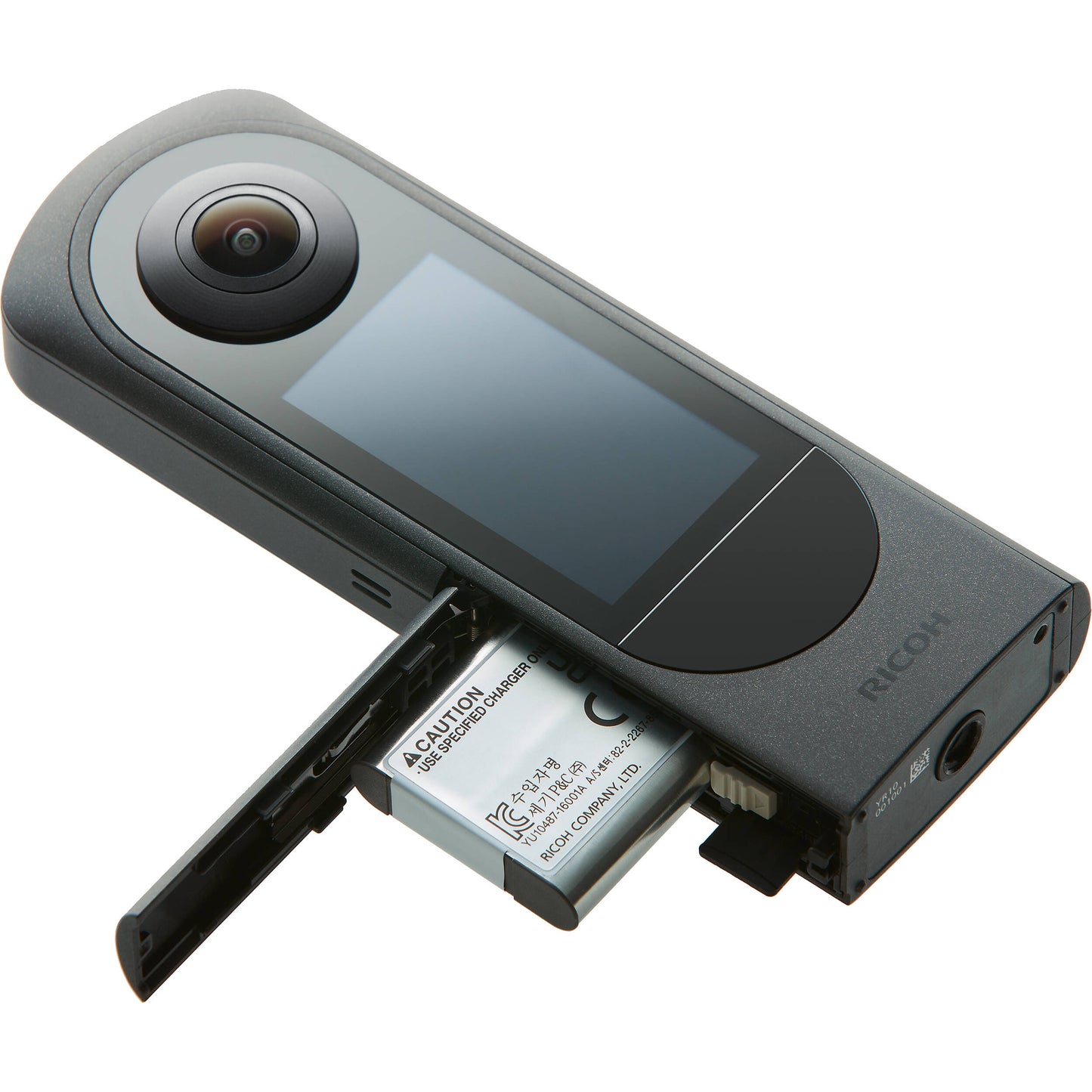 Ricoh THETA X 360°-Kamera 910844 – 10-teiliges Zubehörpaket