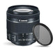 Canon EF-S 18-55mm f/4-5.6 IS STM Lens 1620C002 + UV Ultraviolet Filter Canon