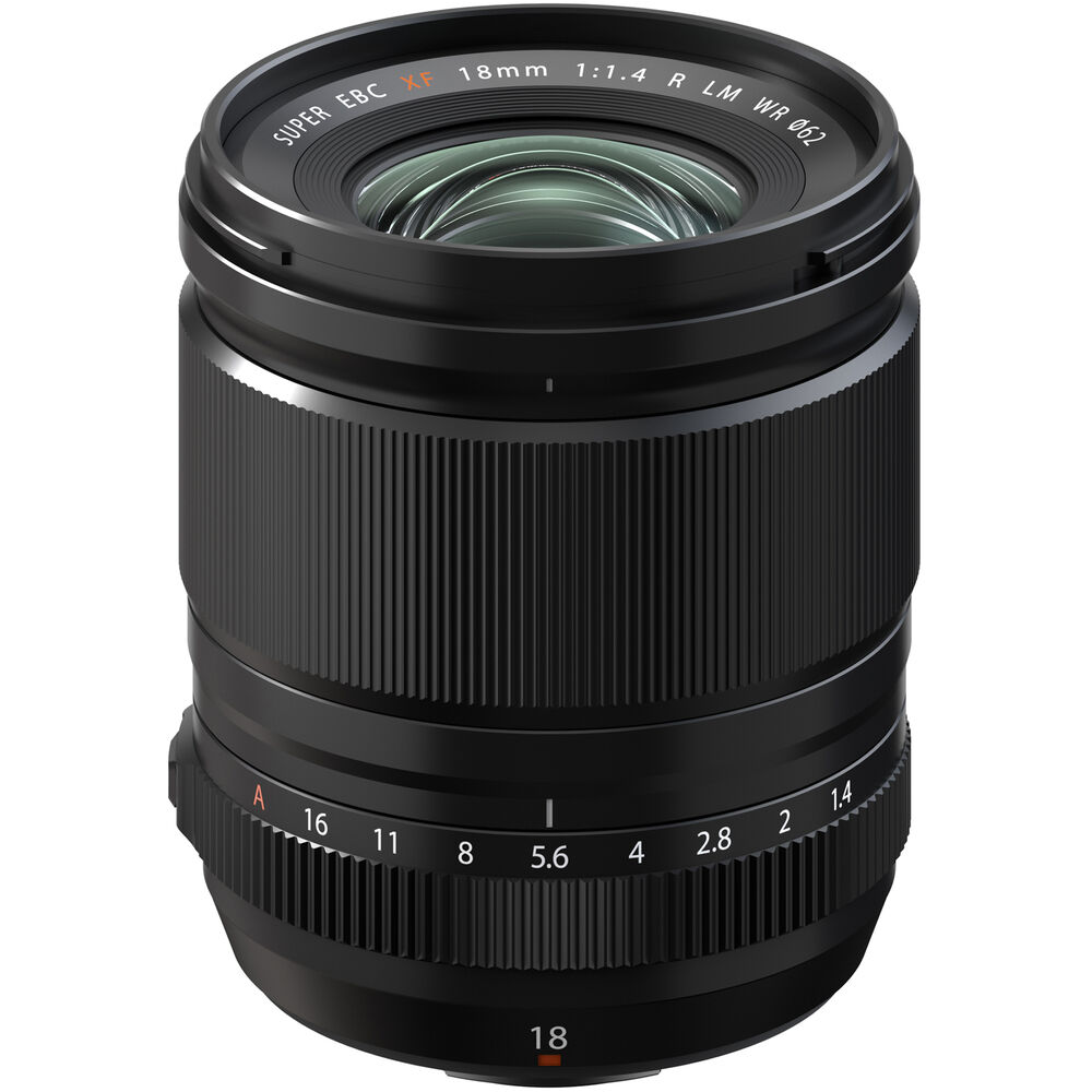 FUJIFILM XF 18mm f/1.4 R LM WR Objektiv 16673794 - 7-teiliges Zubehörpaket