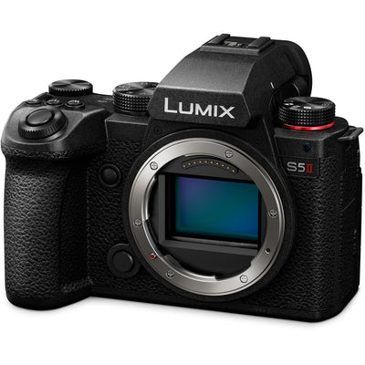 Panasonic Lumix S5 II spiegellose Kamera DC-S5M2BODY – 7-teiliges Zubehörpaket