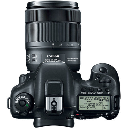 Canon EOS 7D Mark II DSLR-Kamera mit 18-135 mm f/3.5-5.6 IS USM-Objektiv - 9128B016