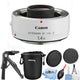 Canon Extender EF 1.4X III 4409B002 - 6PC Accessory Bundle Canon