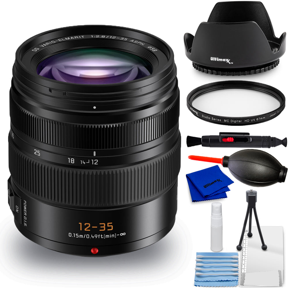 Panasonic Leica DG Vario-Elmarit 12-35mm f/2.8 ASPH. POWER OIS Objektiv - Bundle