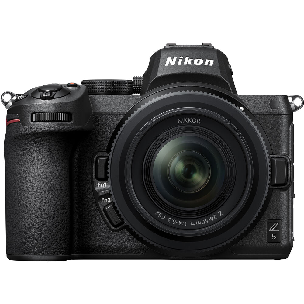 Nikon Z 5 spiegellose Digitalkamera mit 24-50-mm-Objektiv – 1642