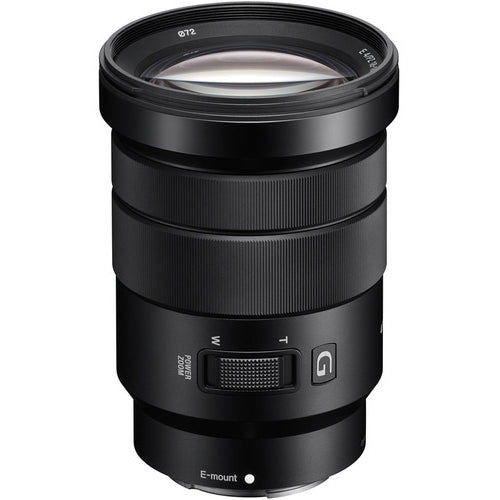 Sony E PZ 18–105 mm f/4 G OSS-Objektiv + Tele- und Weitwinkelobjektiv-Paket