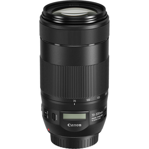 Canon EF 70-300mm f/4-5.6 IS II USM Objektiv 0571C002 - 10-teiliges Zubehörpaket