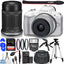 Bild 1 von 7

 Canon EOS R50 spiegellose Kamera mit 18-45 mm und 55-210 mm Objektiven (weiß) im Paket