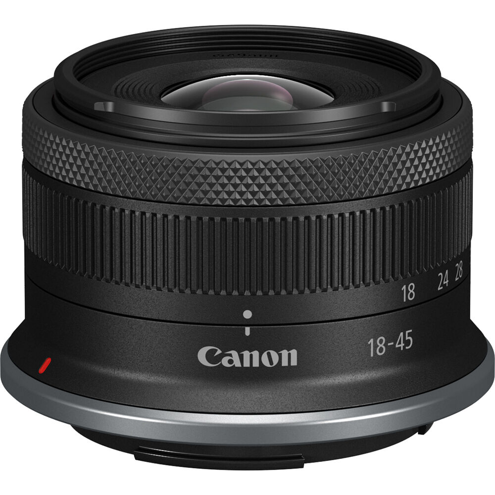 Canon RF-S 18-45mm f/4.5-6.3 IS STM Objektiv 4858C002 - 7-teiliges Zubehörpaket