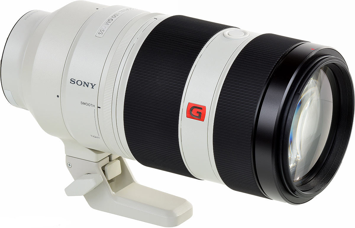 Sony FE 100–400 mm f/4,5–5,6 GM OSS-Objektiv SEL100400GM – 7-teiliges Zubehörpaket