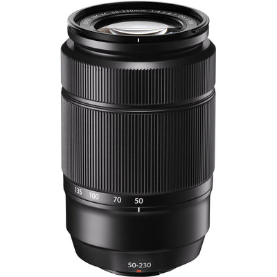 Fujifilm XC 50–230 mm f/4,5–6,7 OIS II-Objektiv (schwarz) – 7-teiliges Zubehörpaket