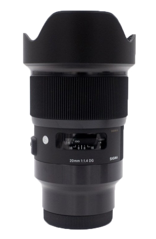 Sigma 20mm f/1.4 DG HSM Art-Objektiv für Sony E 412965 – 7-teiliges Zubehörpaket