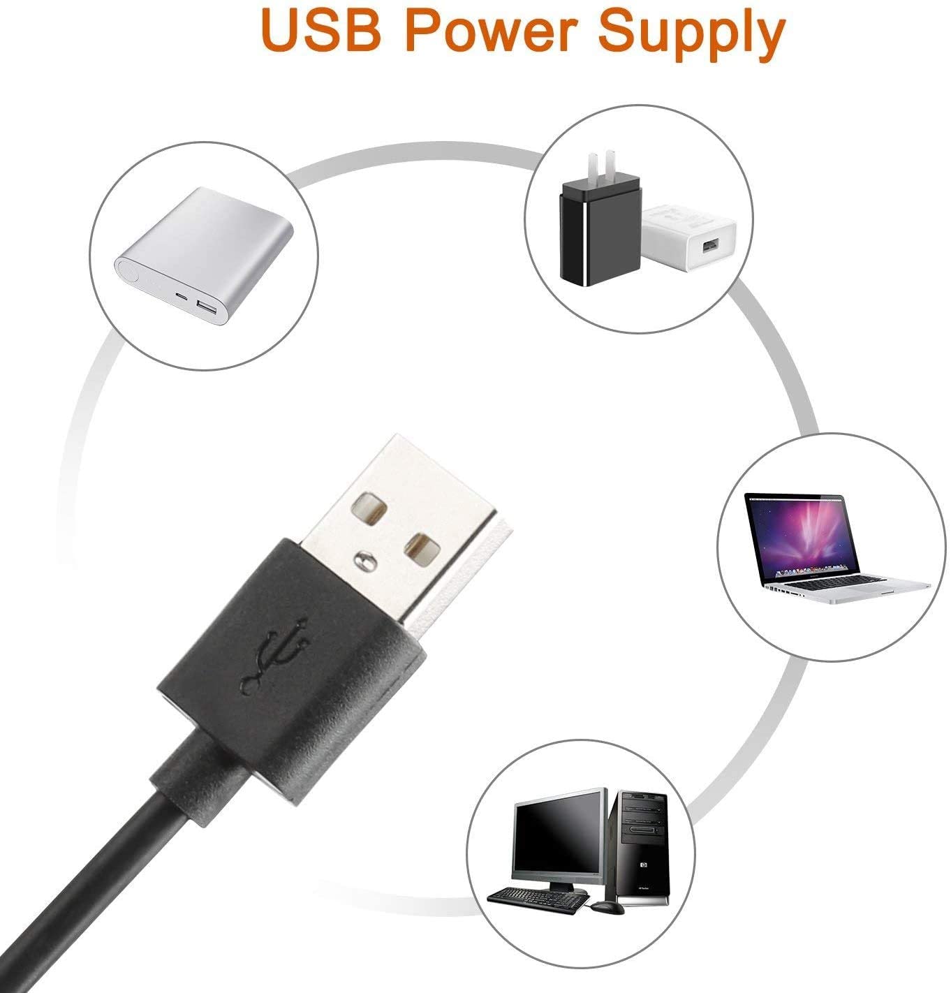 Bluestone USB-Doppelringlicht-Set mit Telefonhalterung, Befestigungsclip und kabelgebundener Fernbedienung