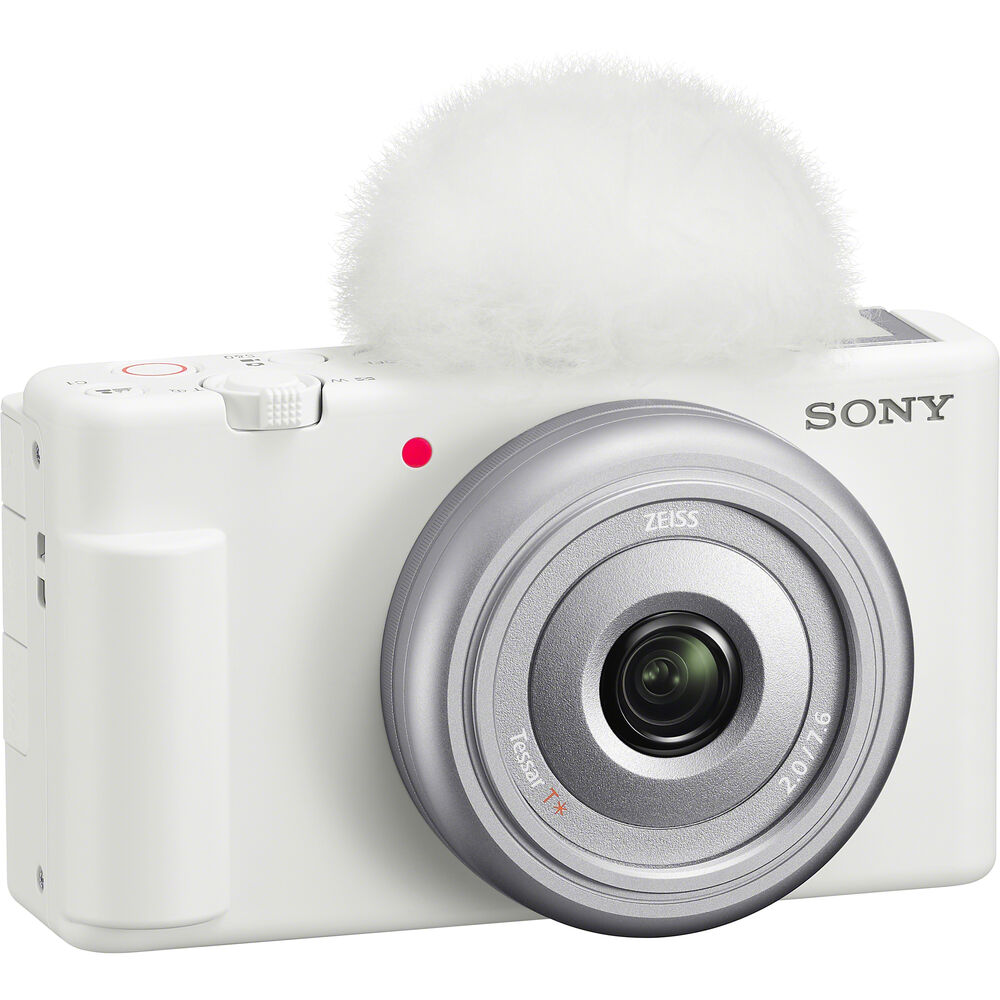 Sony ZV-1F Vlogging Camera (White) - ZV1F/W