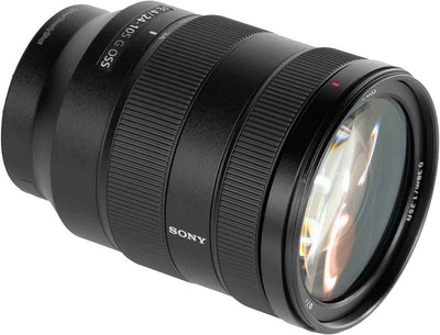 Sony FE 24–105 mm f/4 G OSS-Objektiv SEL24105G + Tele- und Weitwinkelobjektiv-Paket