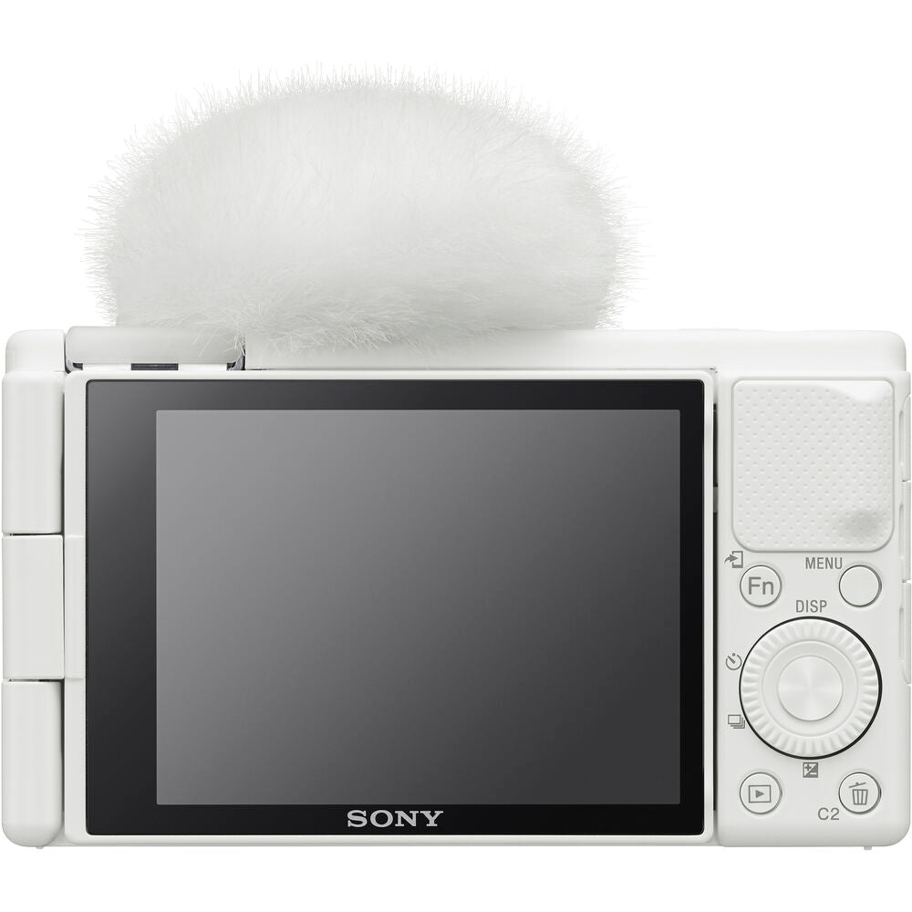 Sony ZV-1 20.1MP Digital Camera (White) - DCZV1/W