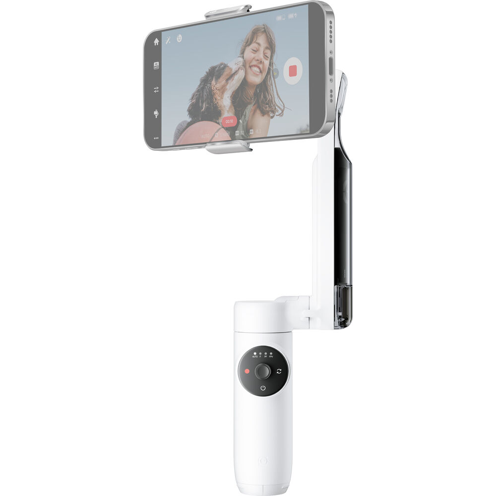 Insta360 Flow Smartphone Gimbal Stabilisator (Weiß) Bundle - CINSABBA