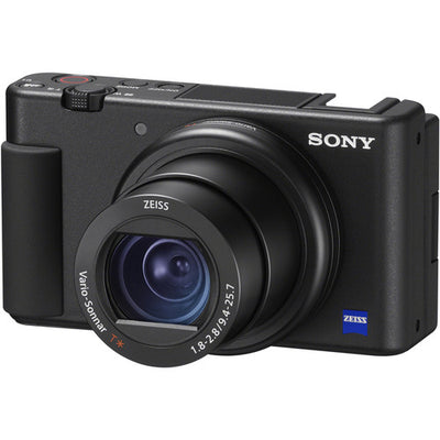 Sony ZV-1 20.1MP/4K Compact Vlog Digital Camera (Black) - DCZV1/B