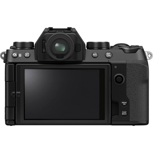 Fujifilm X-S10 (Schwarz) mit XC 15–45 mm OIS PZ- und XC 50–230 mm OIS II-Objektiven