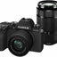 Fujifilm X-S10 (Black) with XC 15-45mm OIS PZ & XC 50-230mm OIS II Lenses Kit