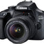 Canon EOS 3000D / T100 DSLR with 18-55mm III Lens + 64GB + Flash + Tripod Bundle