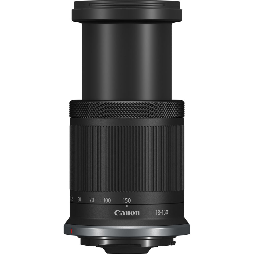 Canon RF-S 18–150 mm 1:3,5–6,3 IS STM-Objektiv (weiße Box) – 7-teiliges Zubehörpaket