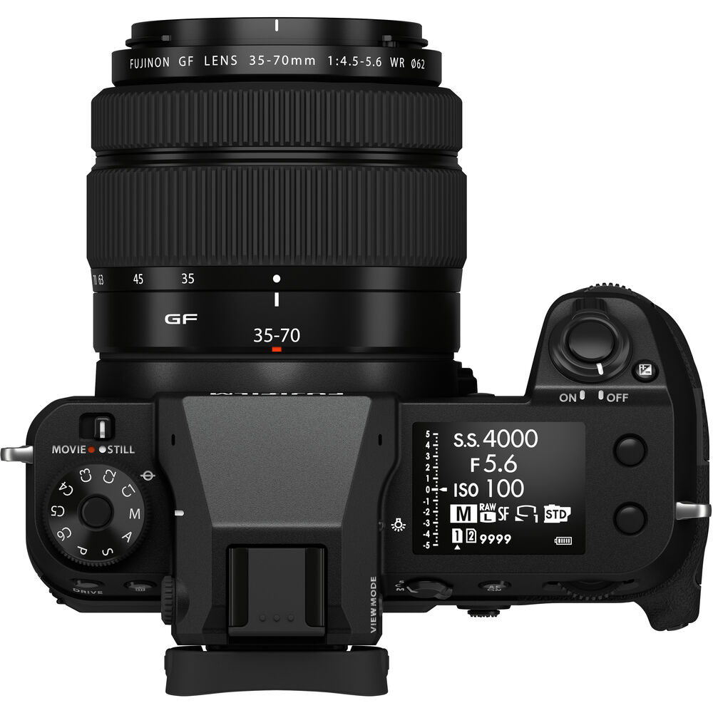 FUJIFILM GFX 50S II spiegellose Mittelformatkamera mit 35-70-mm-Objektiv – Bundle