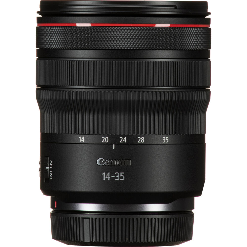 Canon RF 14-35mm f/4L IS USM Objektiv 4857C002 - 10-teiliges Zubehörpaket