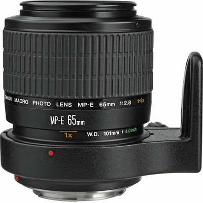 Canon MP-E 65mm f/2.8 1-5x Macro Photo Lens - 2540A002