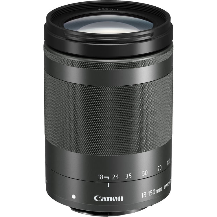 Canon EF-M 18-150mm f/3.5-6.3 IS STM Objektiv (Graphit) 1375C002 - UV-Filterpaket