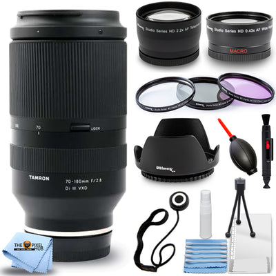 Tamron 70-180mm f/2.8 Di III VXD Lens for Sony E - 12PC Accessory Bundle