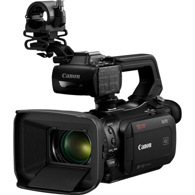 Canon XA75 UHD 4K30 Camcorder mit Dual-Pixel-Autofokus – 9-teiliges Zubehörpaket