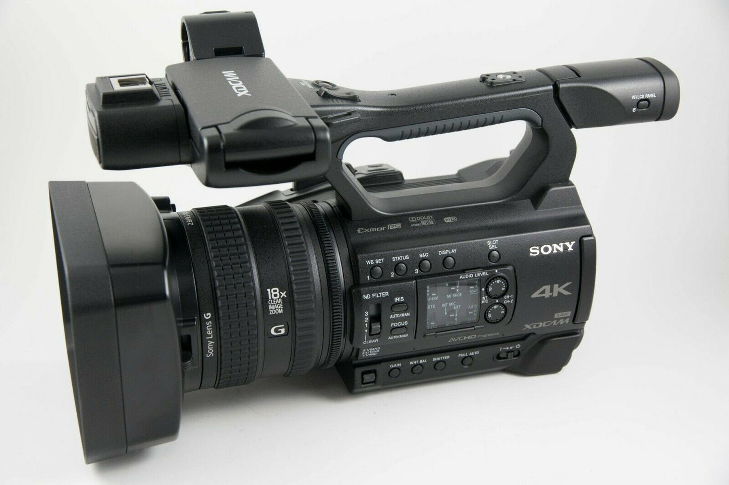 Sony PXW-Z190V PXW-Z190 Z190 4K 3-CMOS 1/3" Sensor XDCAM Camcorder - 7-teiliges Paket