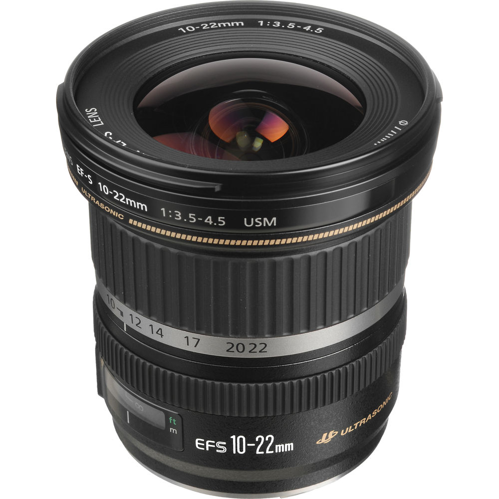 Canon EF-S 10-22mm f/3.5-4.5 USM Objektiv 9518A002 - 7-teiliges Zubehörpaket