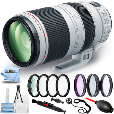 Canon EF 100-400mm f/4.5-5.6L IS II USM Objektiv 9524B002 + Filter Kit Bundle