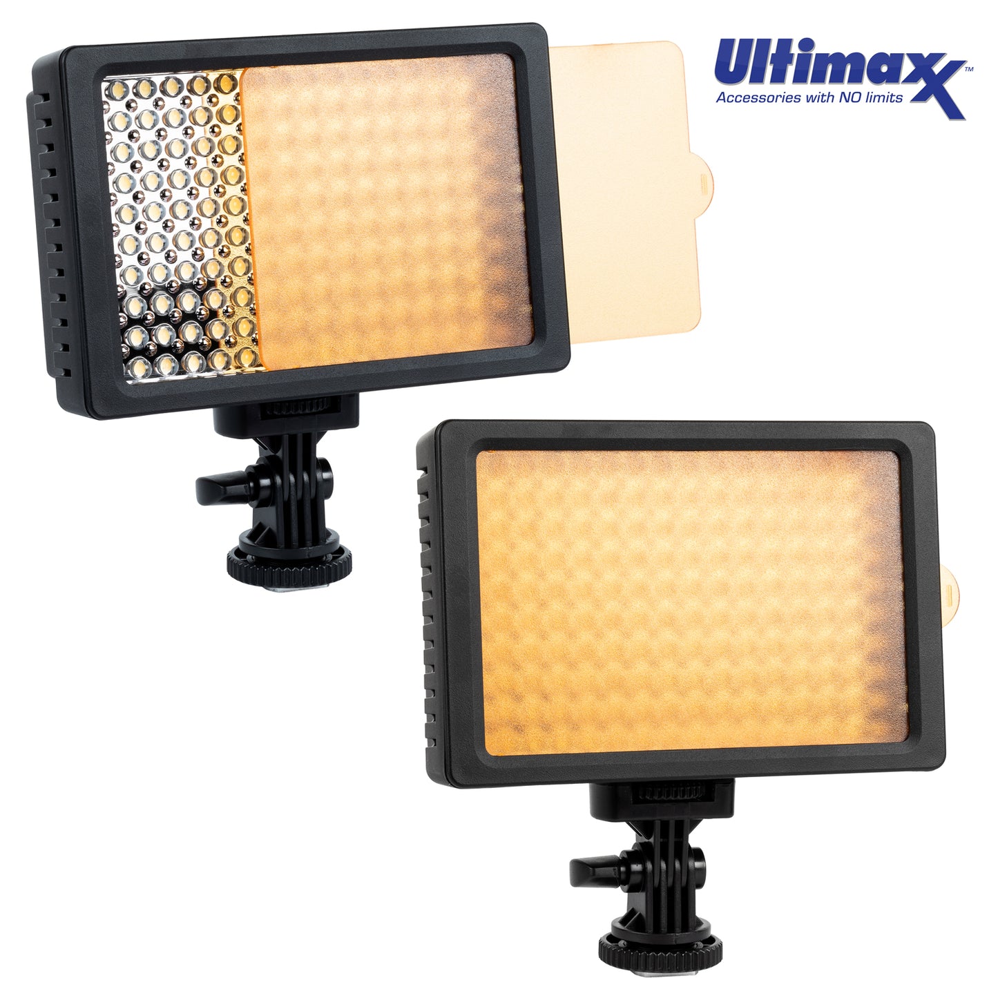 ULTIMAXX Professionelle dimmbare 160 LED-Licht-Videokamera für Canon Nikon Sony